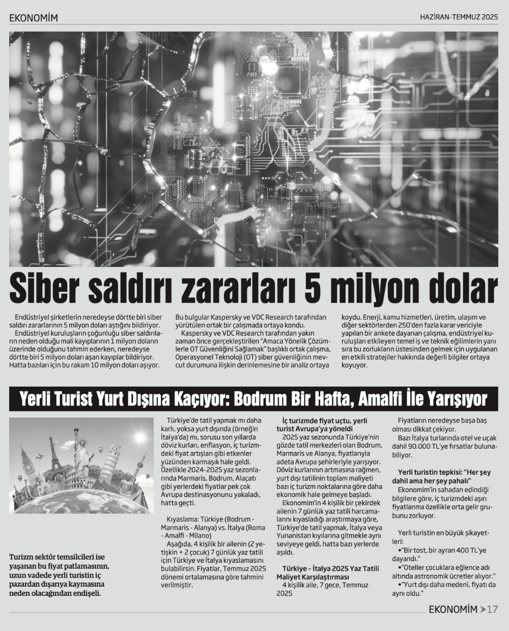 EKONOMİM Temmuz Sayısı Çıktı!